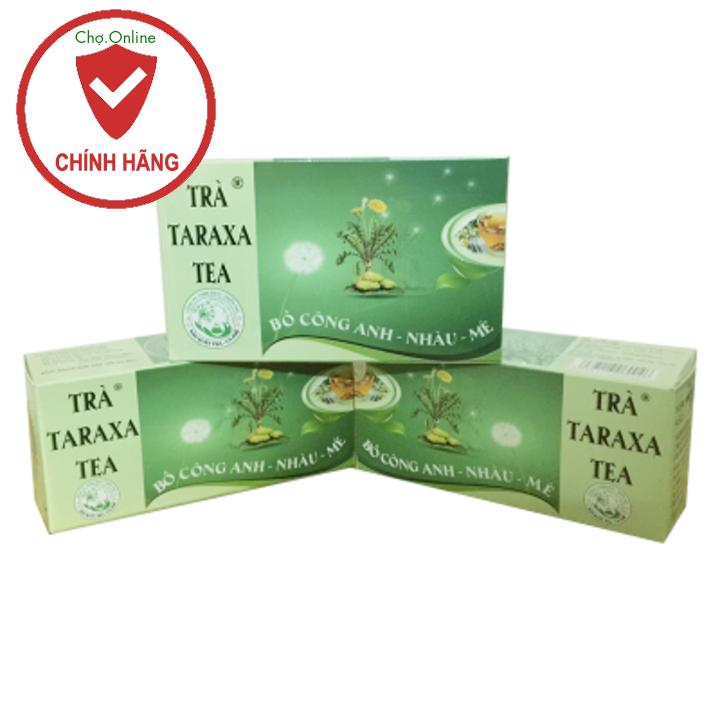 Trà bồ công anh - nhàu - mè p&k - hộp 50 túi lọc