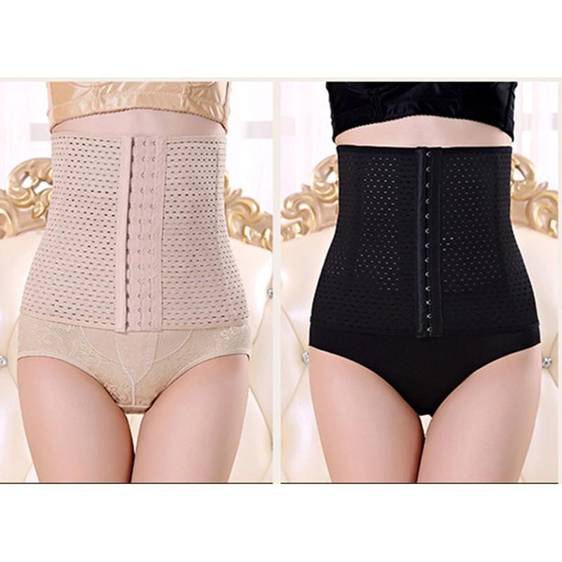 đai nịt bụng giảm mỡ bụng loại có lỗ thông hơi và thanh chống cuận