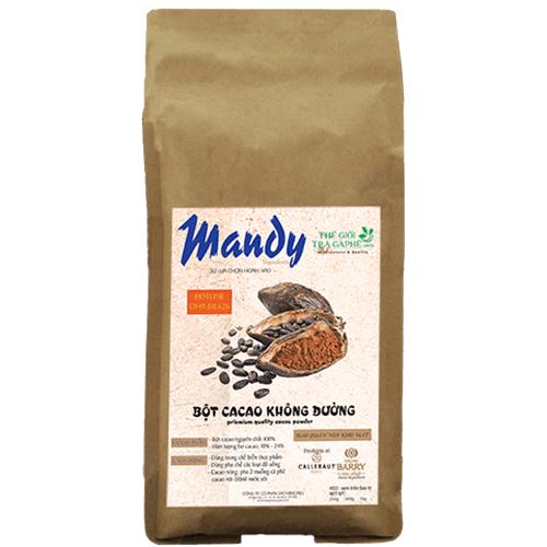 500g bột ca cao nguyên chất không đường MANDY