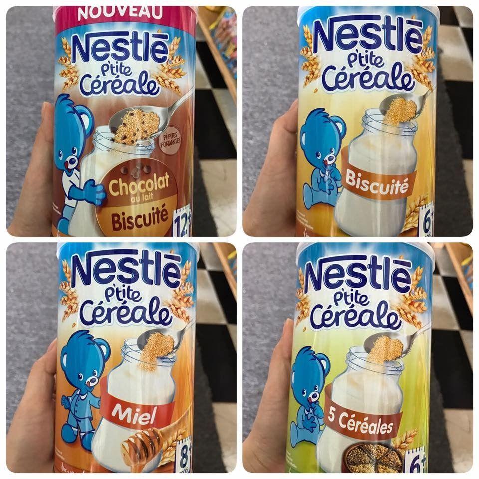 Bột Pha Cùng Sữa Công Thức Tăng Cân Nestle Pháp Hộp 500G