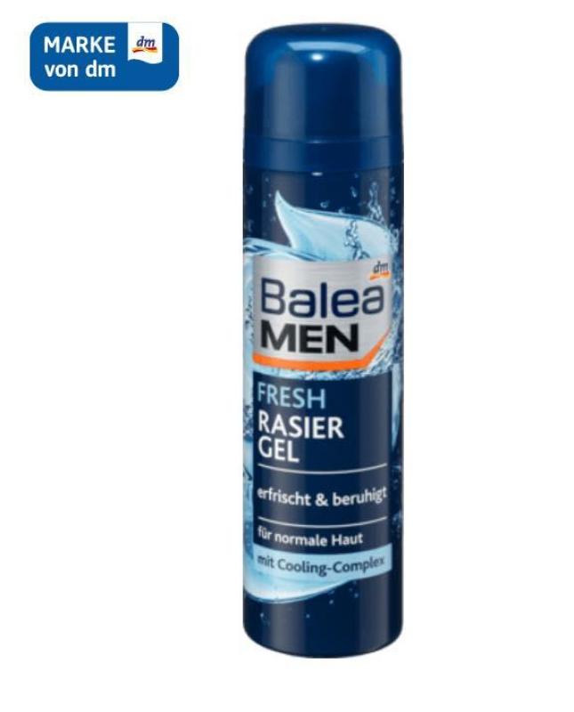 Bọt cạo râu Balea Men chai 200ml xách tay Đức giá rẻ