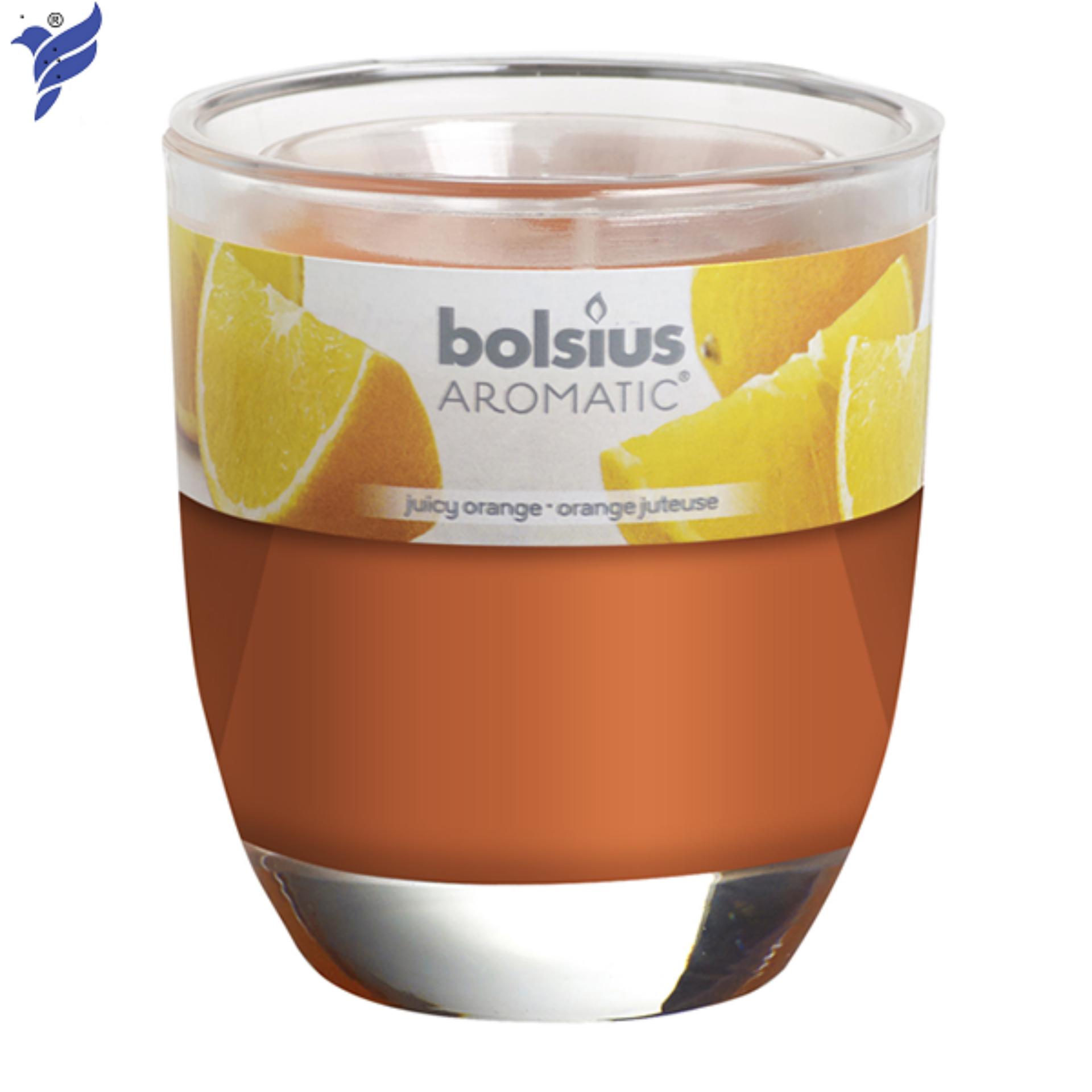 Ly nến thơm Bolsius Juicy Orange BOL7761 295g Hương cam ngọt