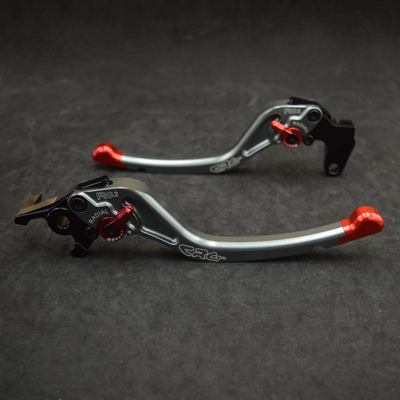 Tay thắng CRG RC2 nhôm nguyên khối CNC cho EXCITER ( MÀU XÁM )