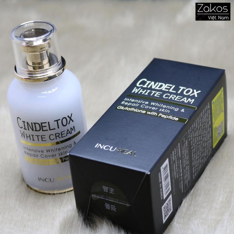 Kem dưỡng trắng da Cindel Tox White Cream 50ml - Hàn Quốc