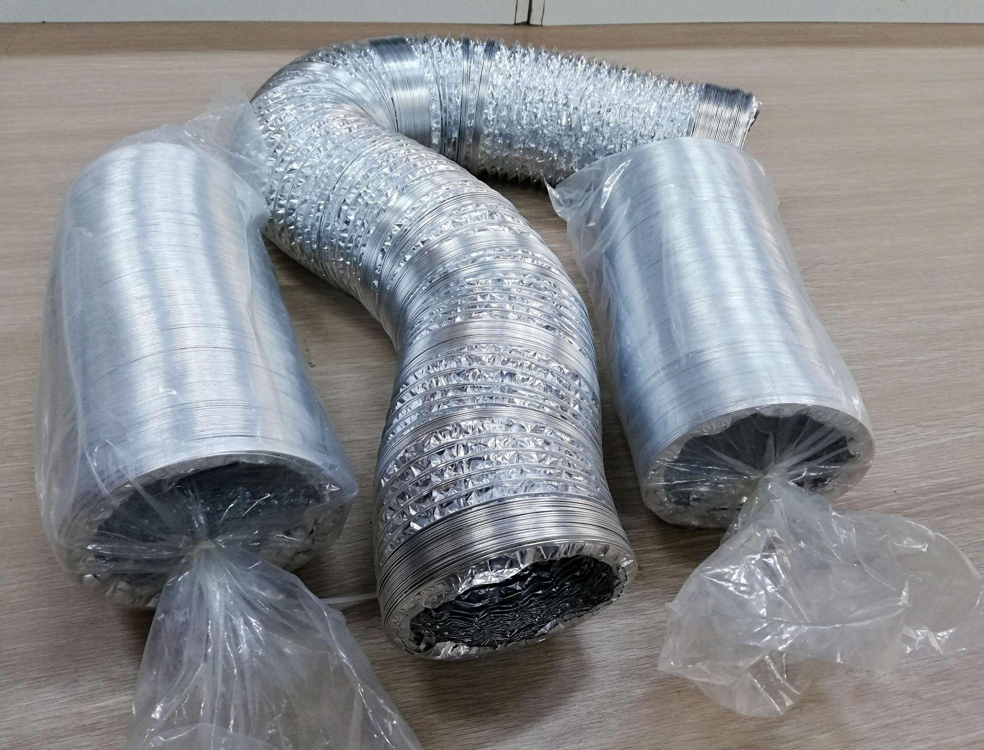 [HCM]Ống bạc máy hút mùi 125mm × 1m