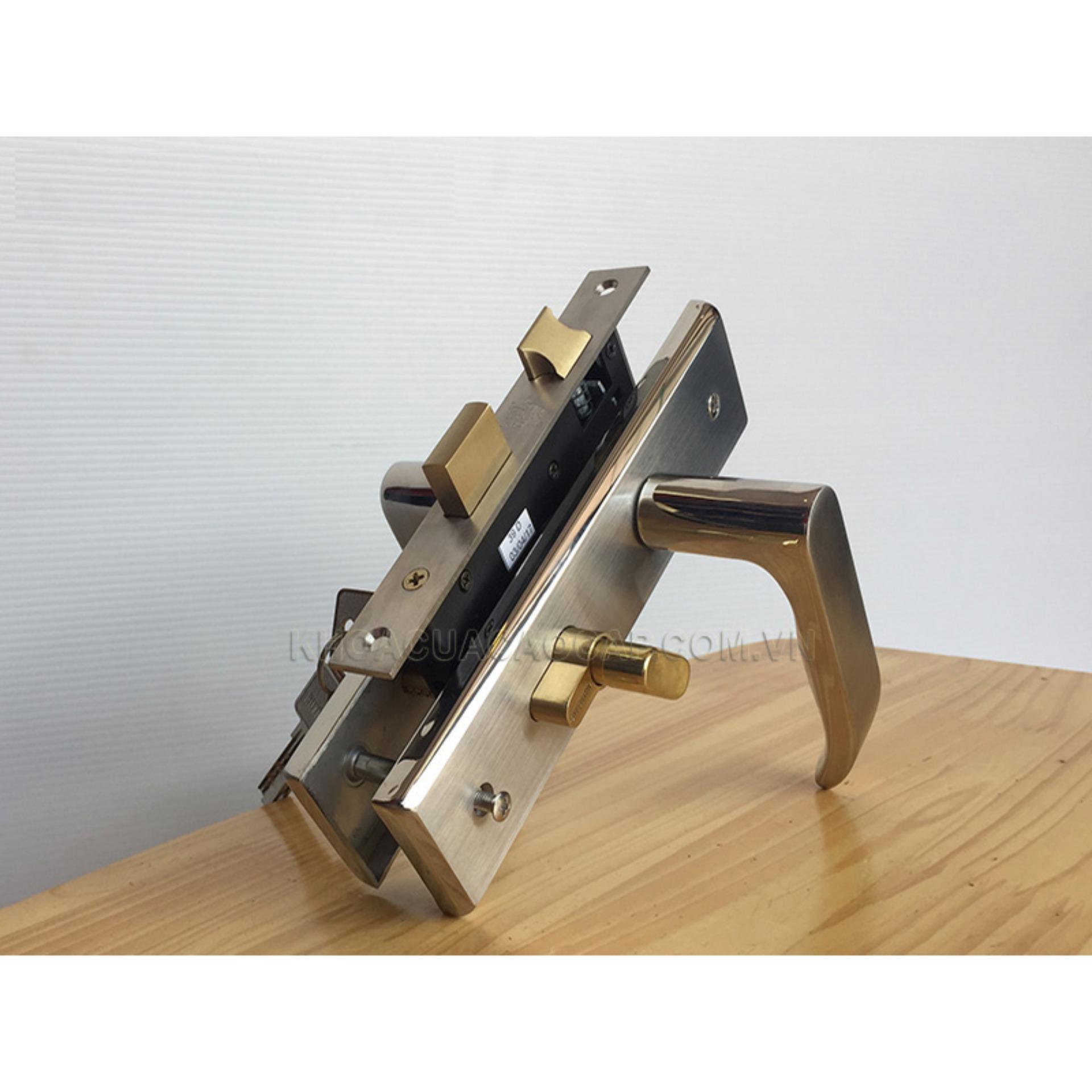 Khoá tay nắm inox Huy Hoàng SS 5810 - Thích hợp sử dụng cho các loại cửa thông phòng