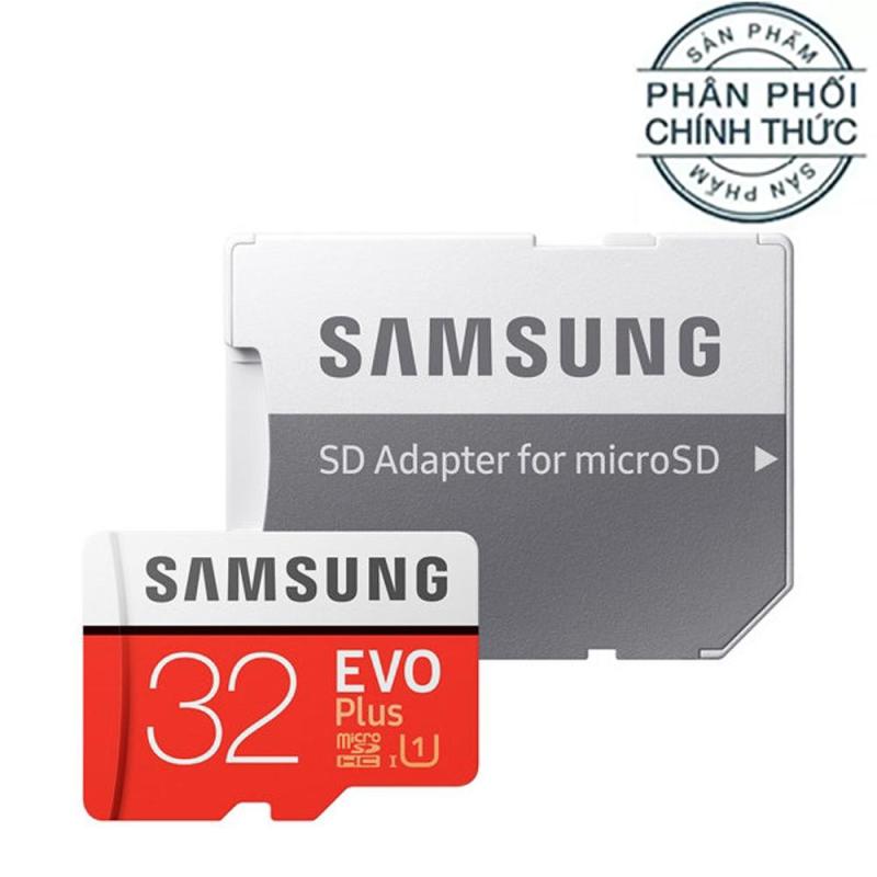 Thẻ Nhớ MicroSDHC Samsung EVO Plus U1 32GB MB-MC32G - Hãng Phân Phối Chính Thức