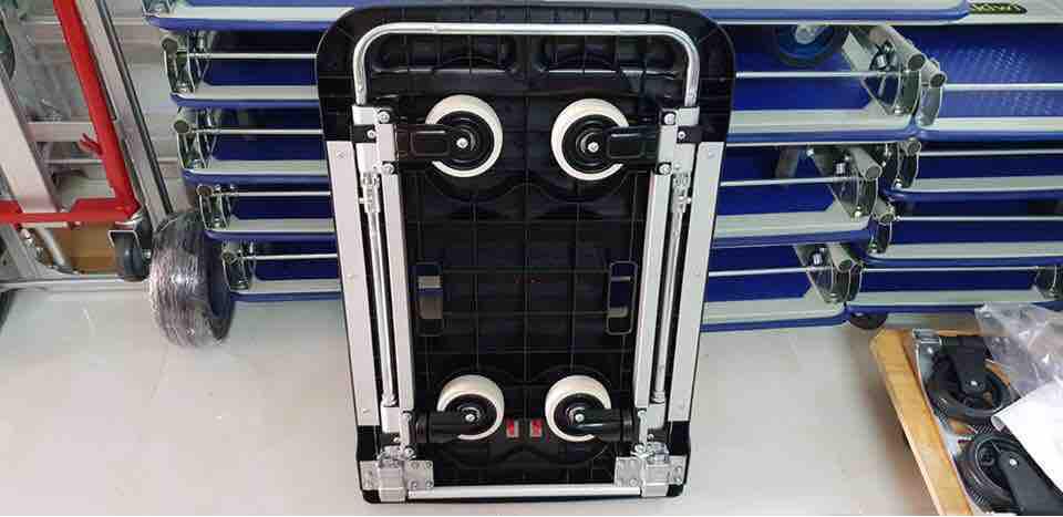 Xe đẩy 4 bánh gấp gọn pt-0096b tải 100kg