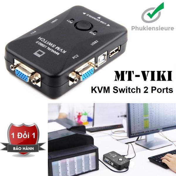 Bảng giá USB KVM Switches 2 ports MT- VIKI (Đen) Phong Vũ