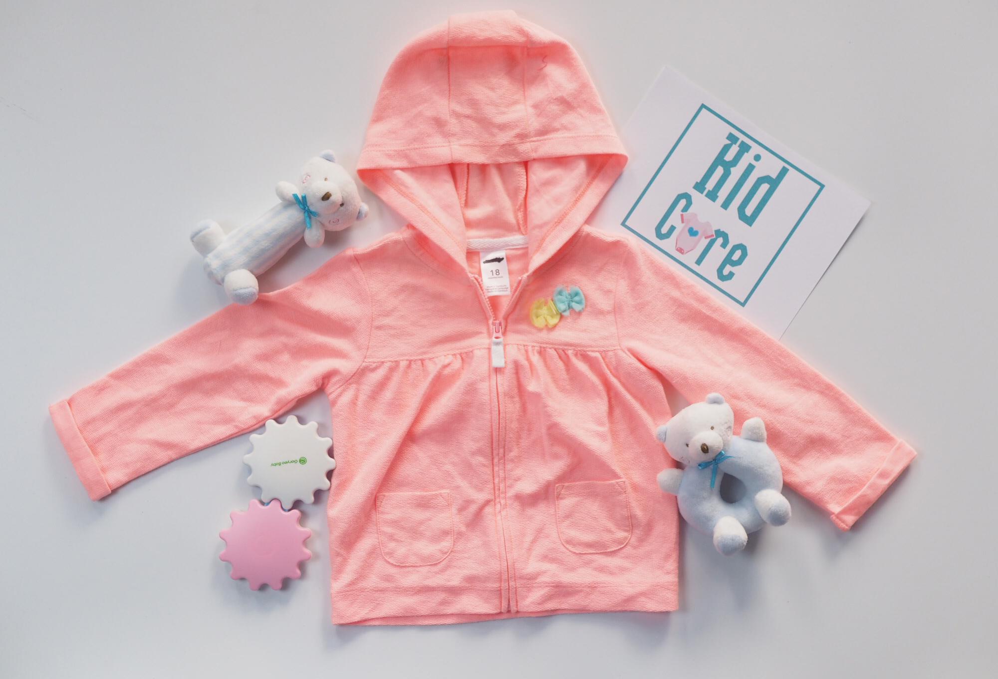 Áo khoác hiệu Carter's cho Bé Gái màu CAM