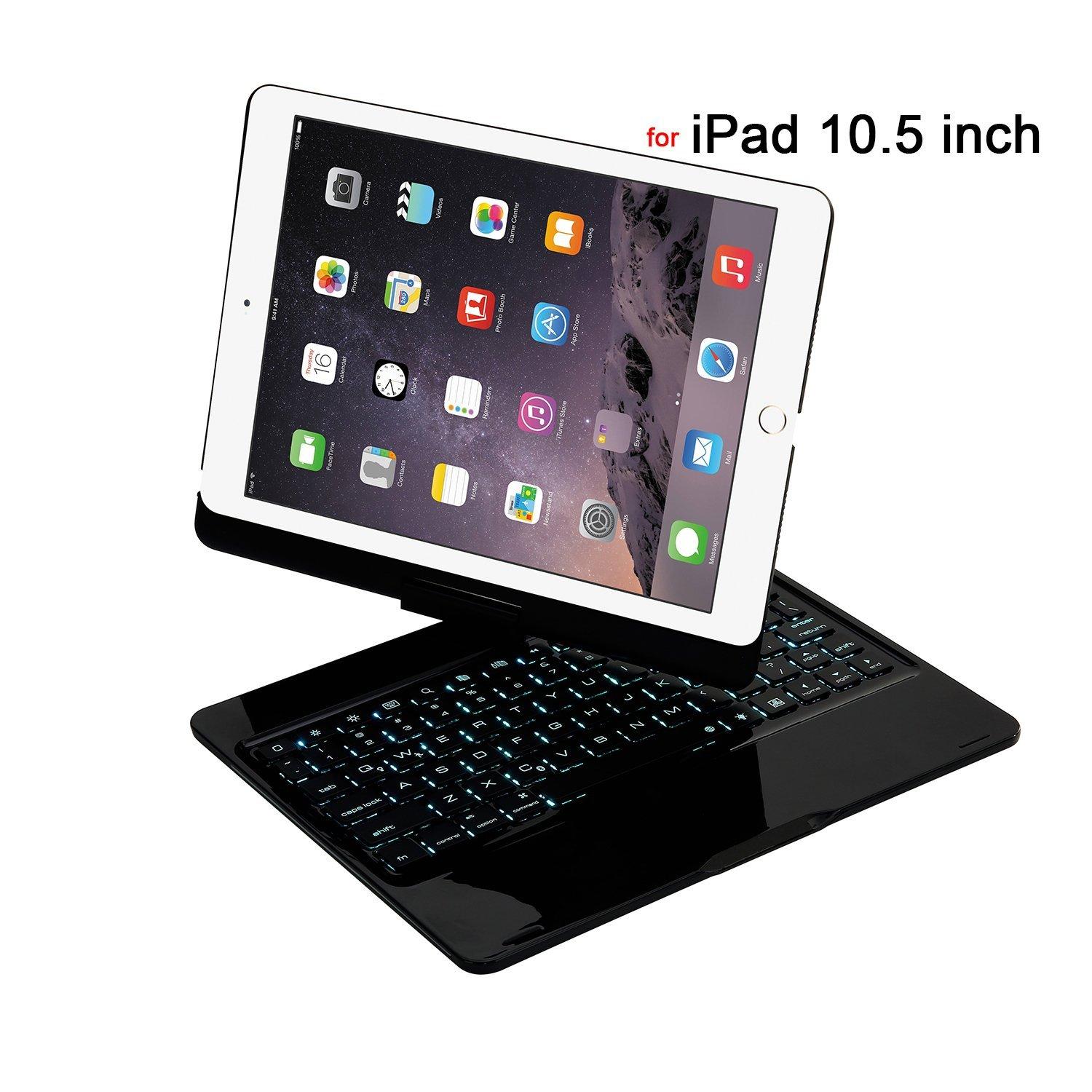 Bàn phím bluetooth f360 cho ipad pro 10.5 có 7 màu đèn pkcb-banphim