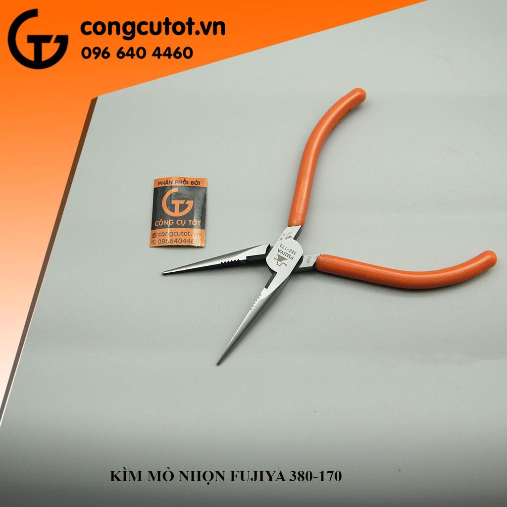 Kìm mỏ nhọn fujiya 380-170