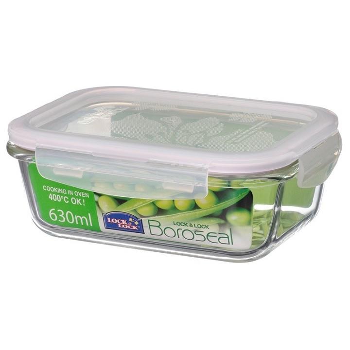 Hộp thủy tinh chịu nhiệt lock&lock llg428 630ml