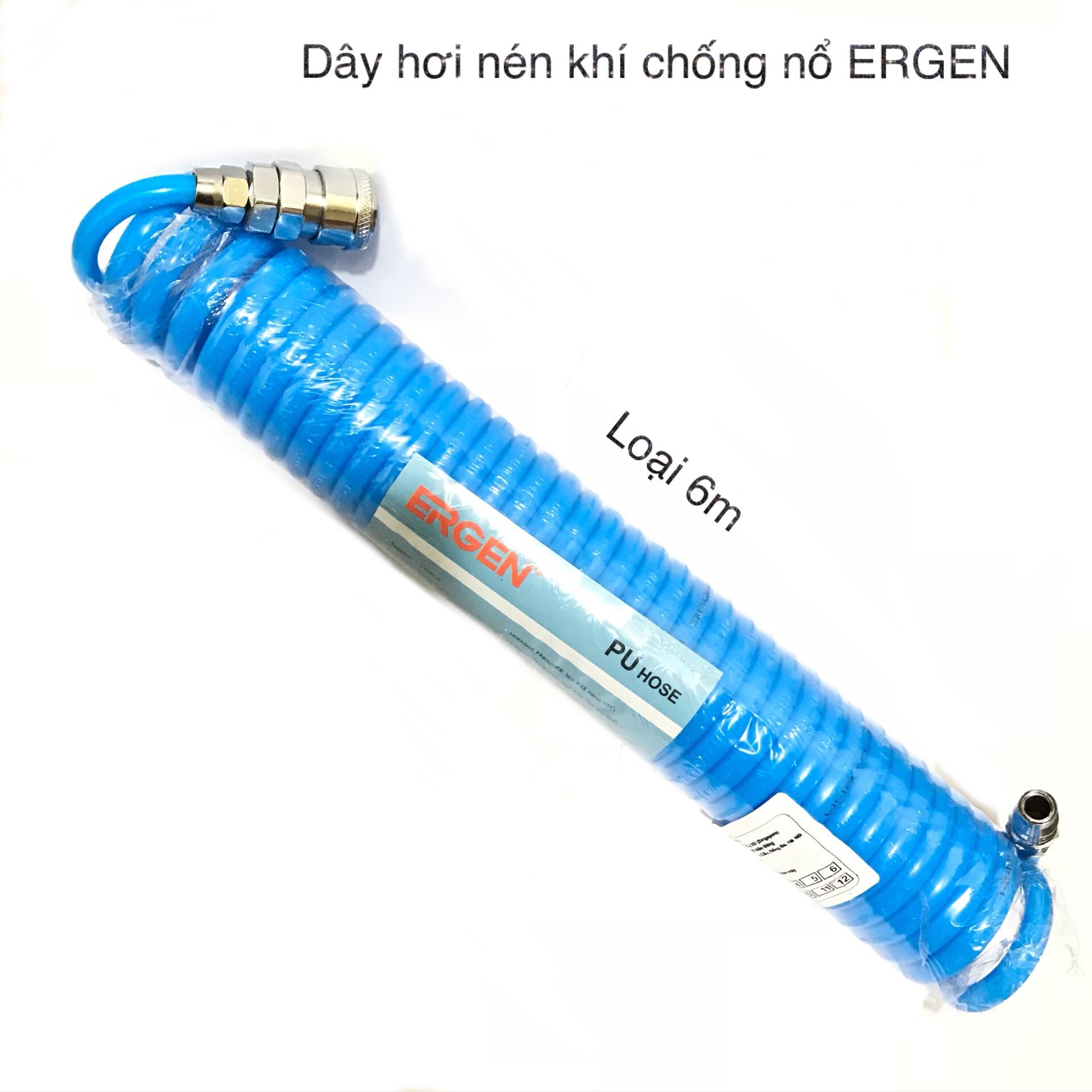 Dây hơi dạng xoắn dẫn khí nén ERGEN - Loại 6M