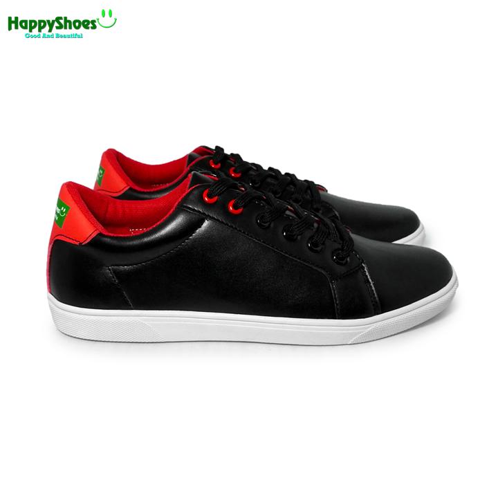 [SIÊU SỐC] Giày sneaker nam happyshoes, dáng thể thao trẻ trung, năng động - HPS01