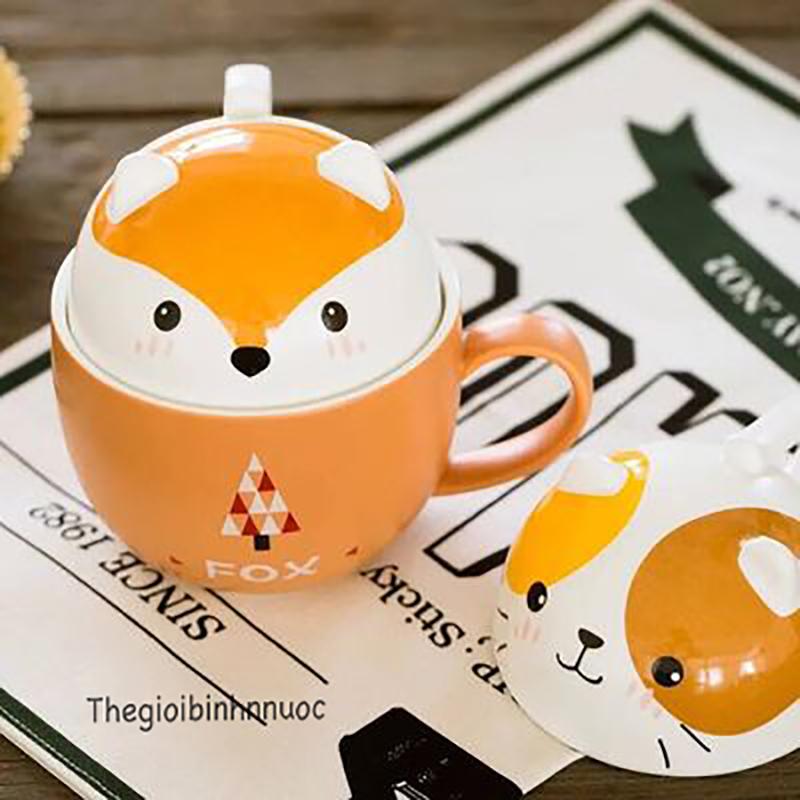 Ly sứ mèo chó heo cáo c18