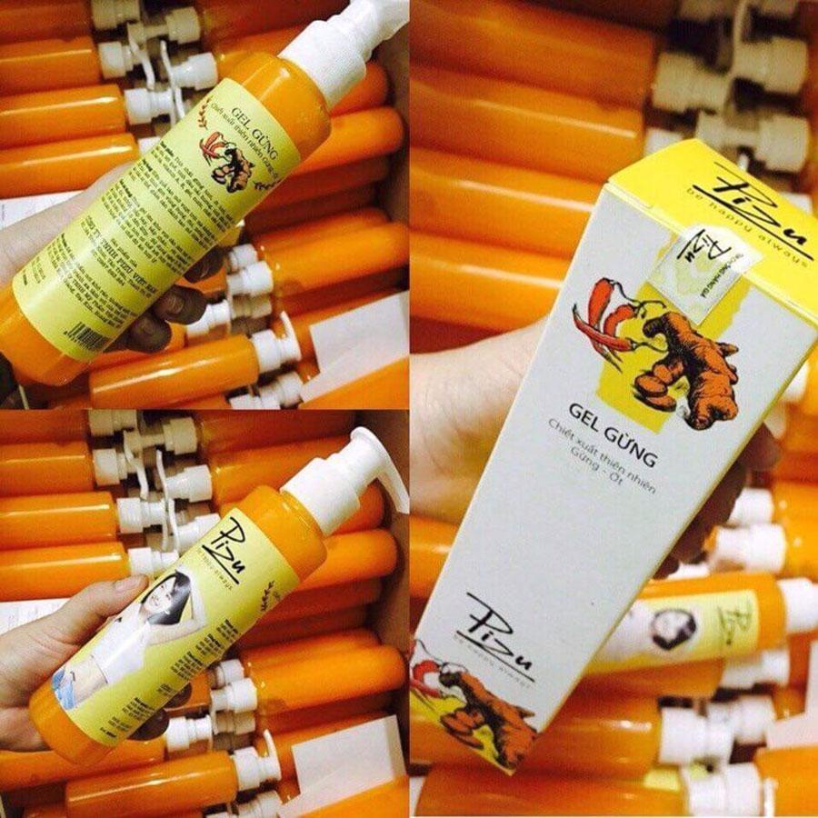 kem tan mỡ pizu gừng ớt