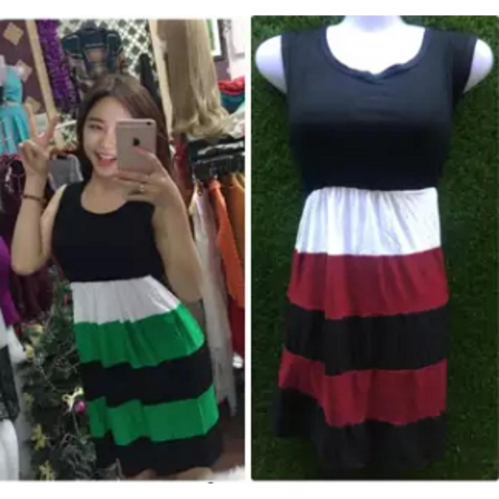Đầm ngủ nữ - thun coton ba lỗ thời trang 2018 - xmfashionbeauty dt014