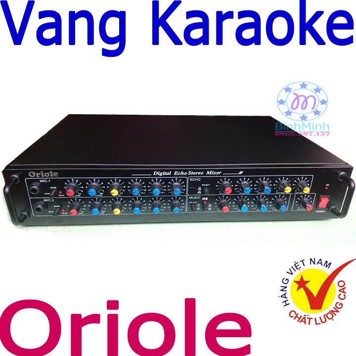 Vang Oriole K302 Stereo Mixer - Vang hát karaoke - vang cơ