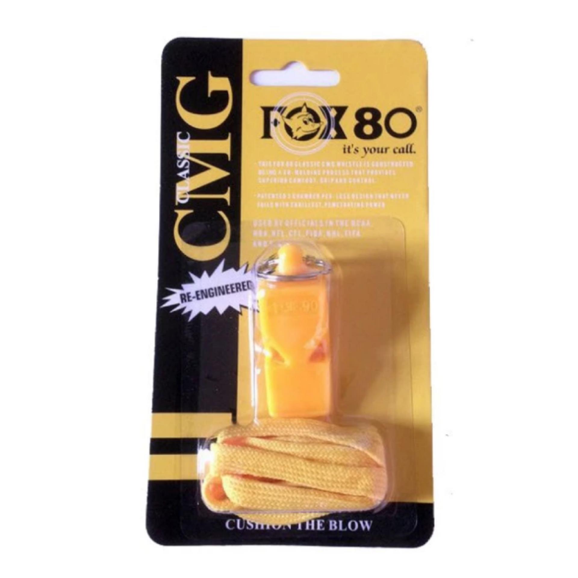 Còi thể thao Fox 80 (Vàng)