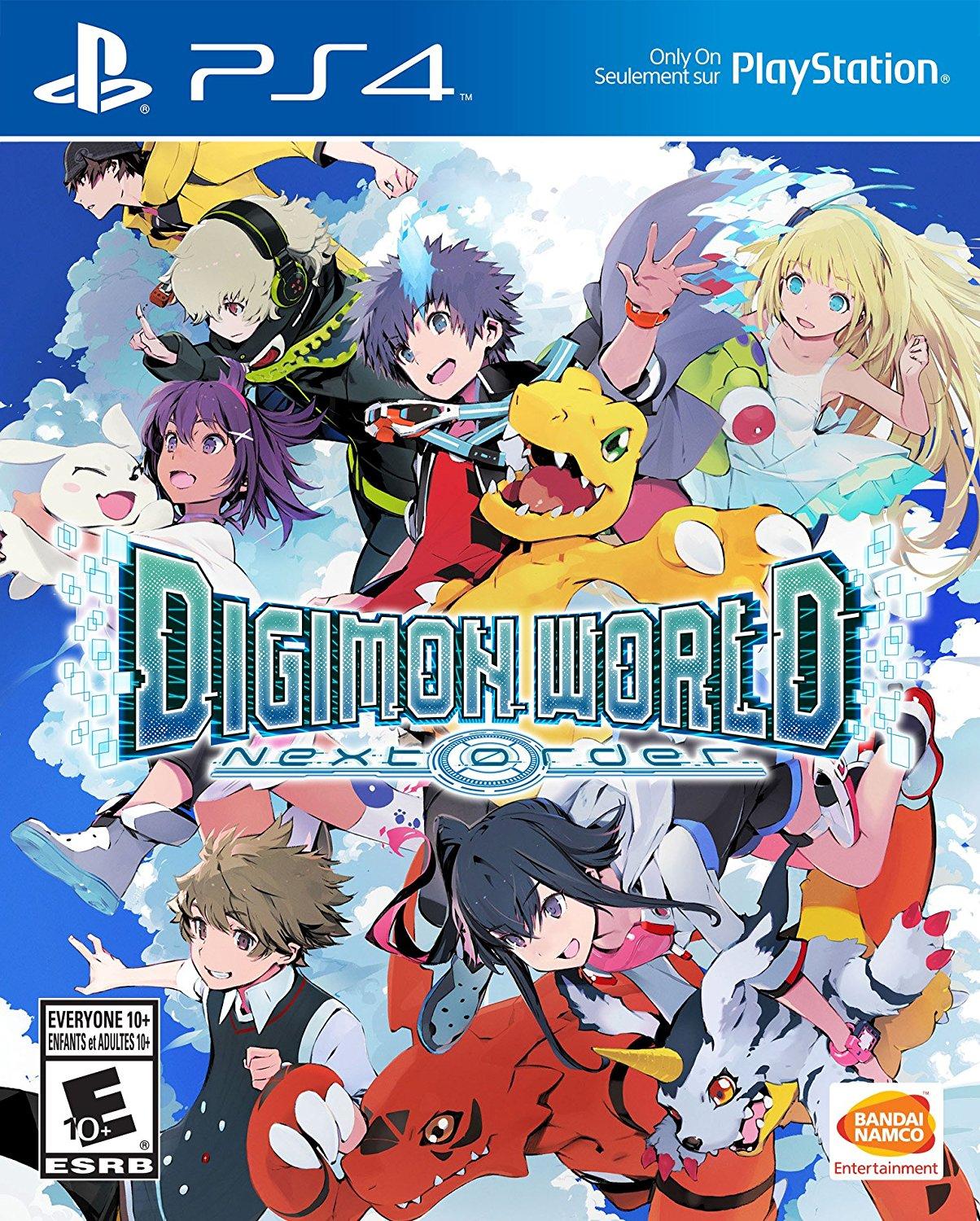 Đĩa game ps4 digimon world next order hệ asia