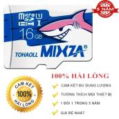 Thẻ nhớ MicroSD 16G MIXZA TOHAOLL Ocean Series - Tốc độ đọc 80MB s ( BH 60 tháng)
