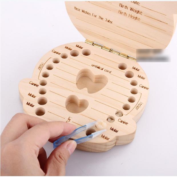 Hộp đựng răng sữa cho bé trai