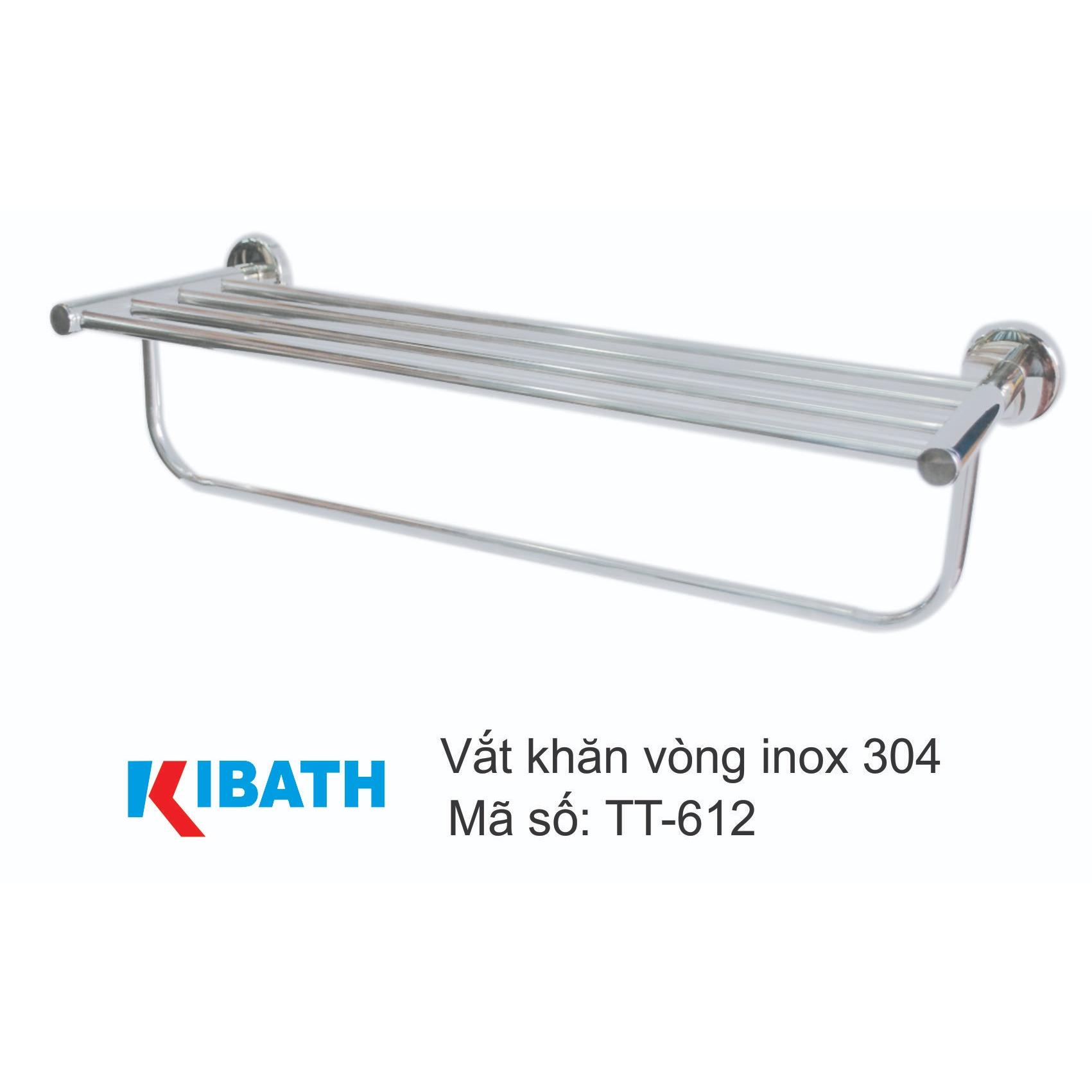 Thanh vắt khăn tầng inox 304 kibath