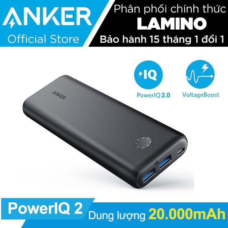 Giá Pin sạc dự phòng ANKER PowerCore II 20000mAh PowerIQ 2.0 (18w output) - Hãng phân phối chính thức