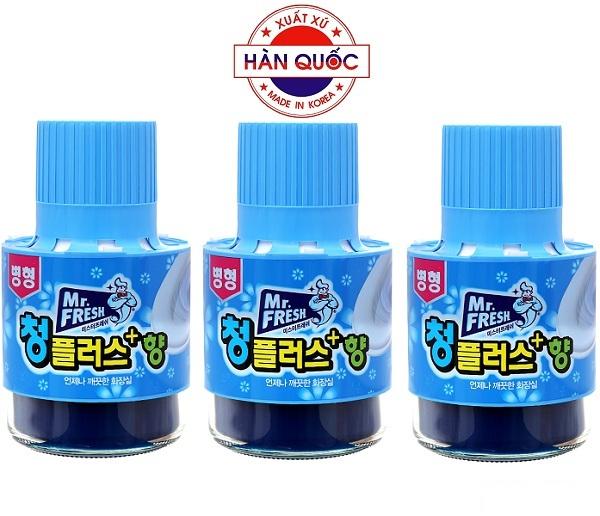 Bộ 3 Cốc thả bồn cầu làm sạch diệt khuẩn làm thơm Mr.Fresh Hàn Quốc KL3
