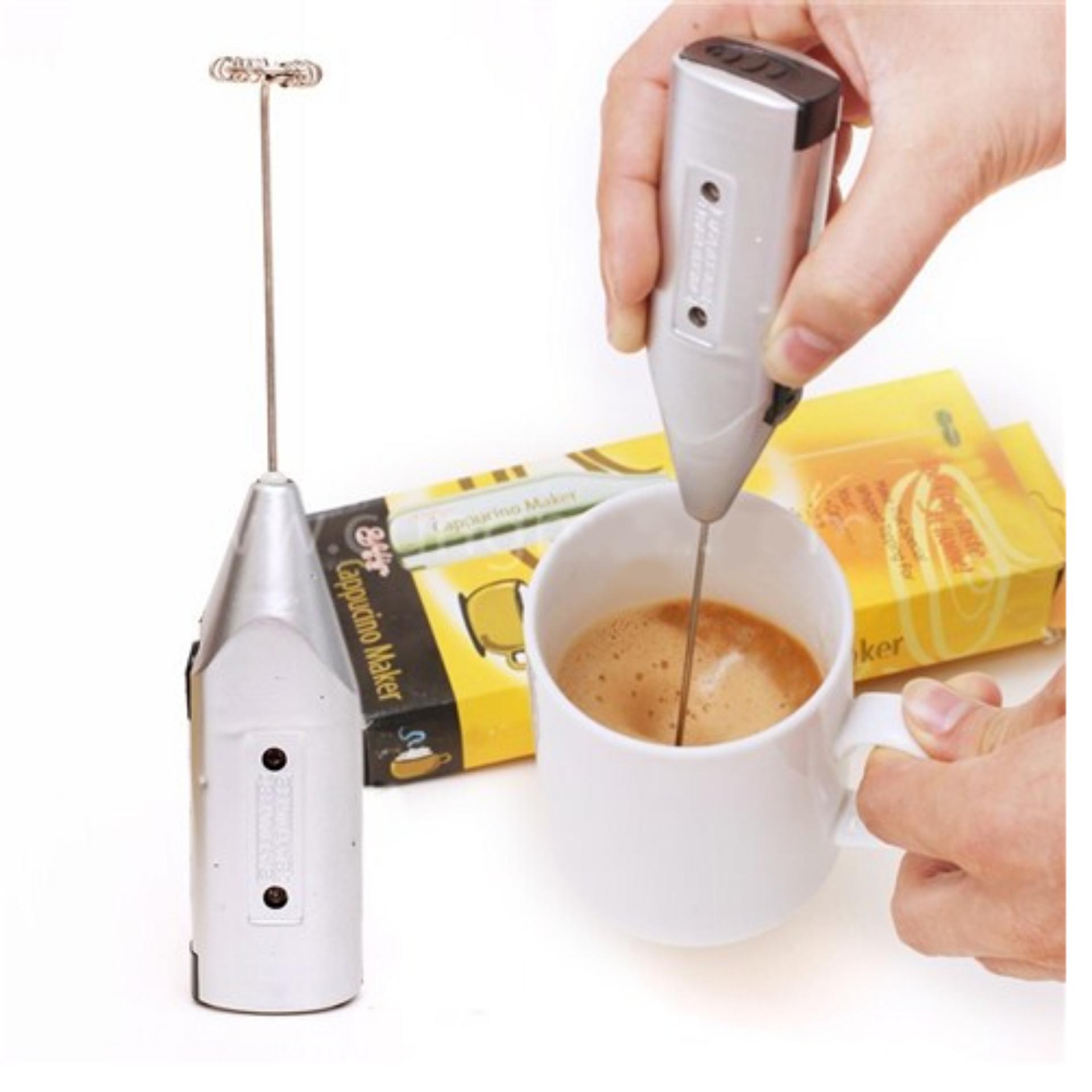 Máy tạo bọt cafe và đánh trứng mini - giao màu ngẫu nhiên