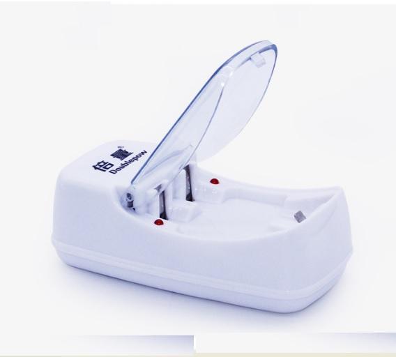 Bộ sạc 2 khe pin double pow 15v aa/aaa