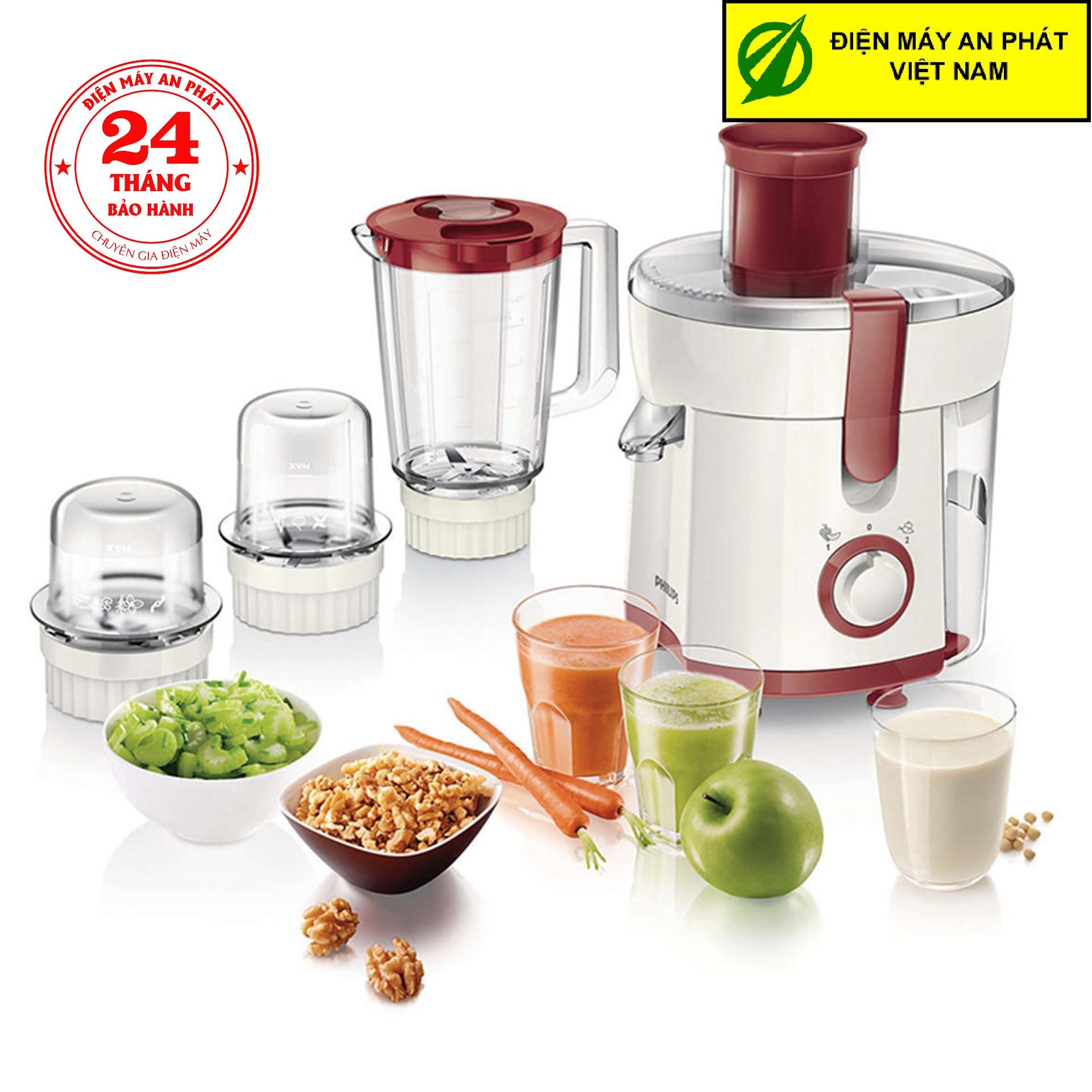 Máy xay ép đa năng philips hr1848 – bảo hành 2 năm