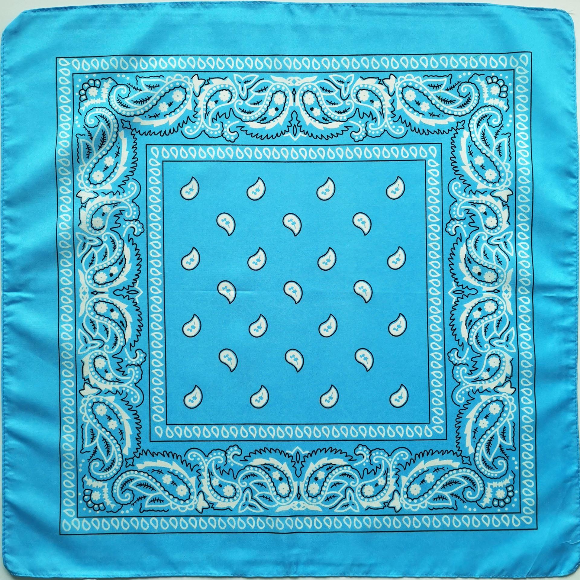 Khăn hiphop bandana (Turban) - Xanh dương