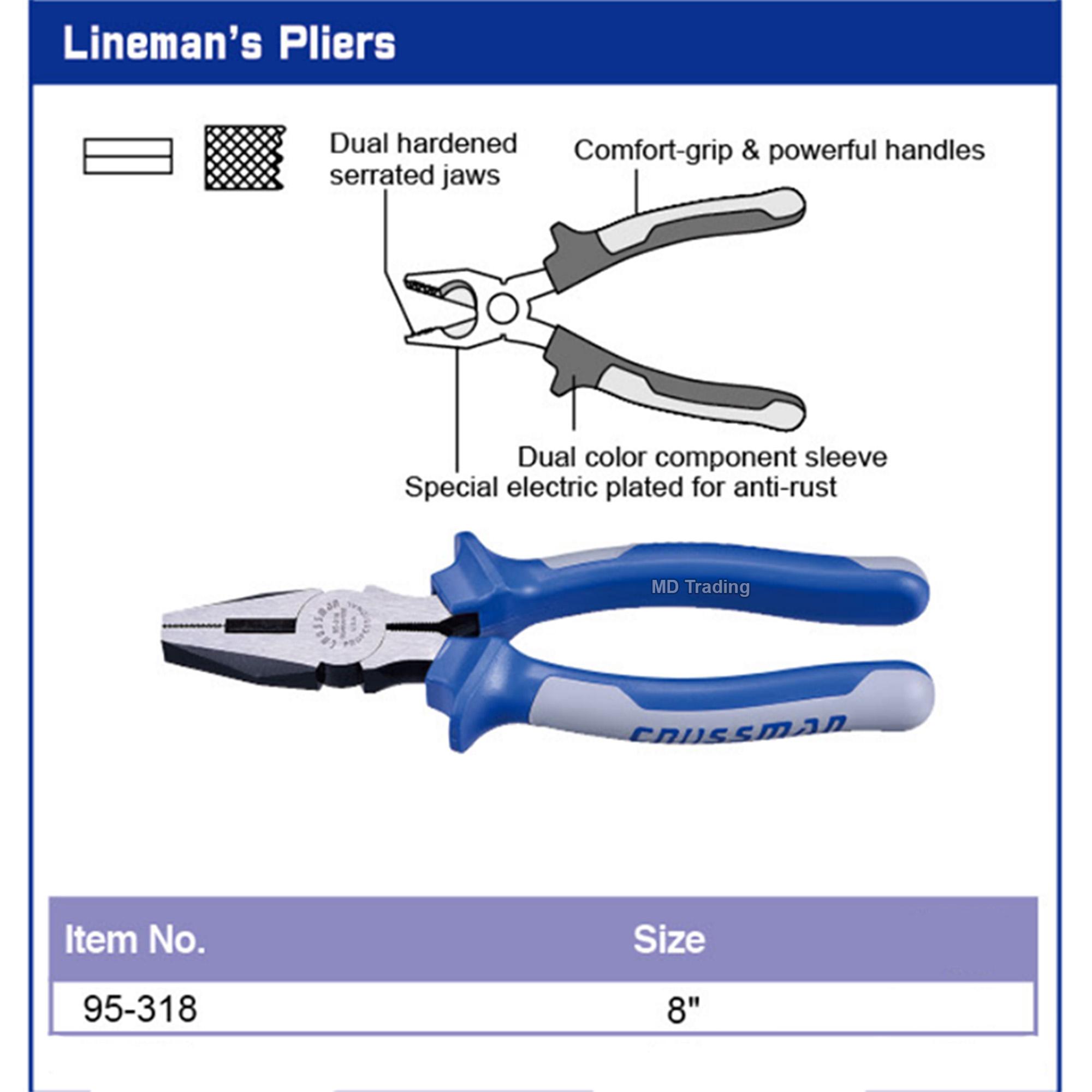 Kìm điện crossman 95-318 8inch