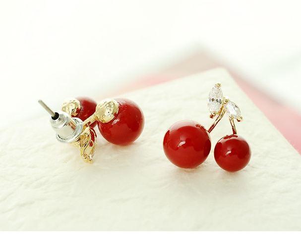 [HCM]Bông Tai Cherry Nốt Nhạc