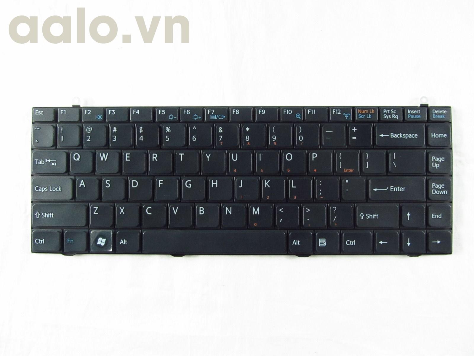 Bàn phím laptop sony vgn-fz series laptop notebook keyboard 1-417-802-21 141780221 - keyboard sony