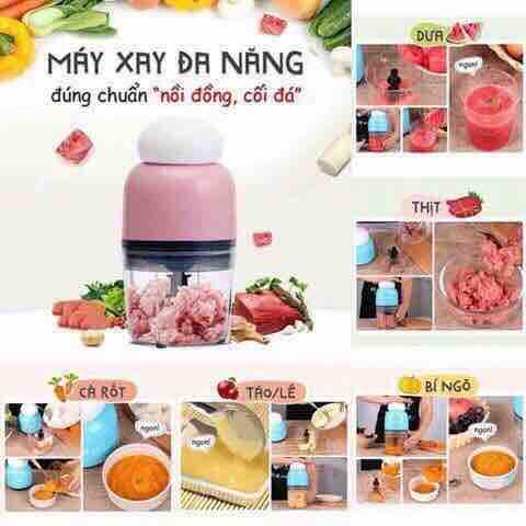 Máy xay đa năng Osaka siêu khoẻ + Xay đá bào, xay cả thế giới