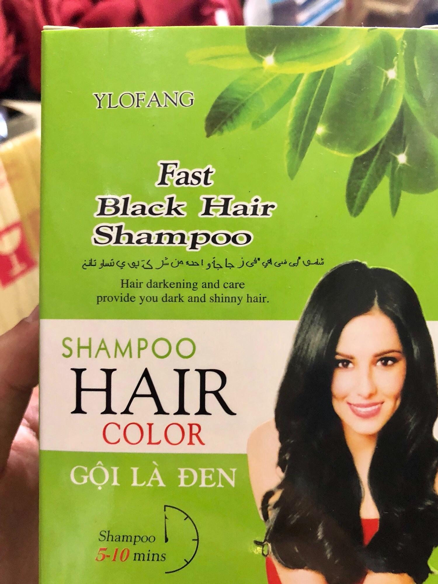 Gội đen tóc Oliu