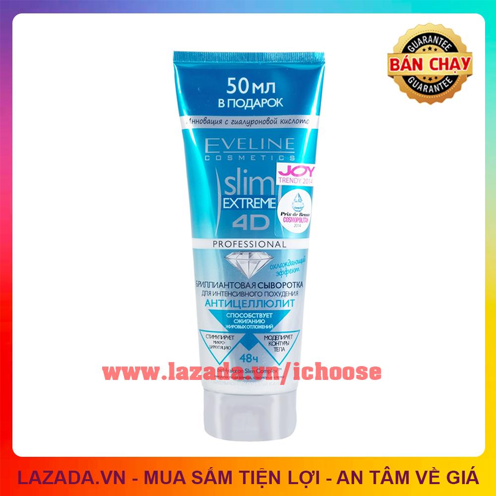 Kem tan mỡ bụng Tinh thể Kim Cương Slim 4D - Đánh tan mỡ hiệu quả