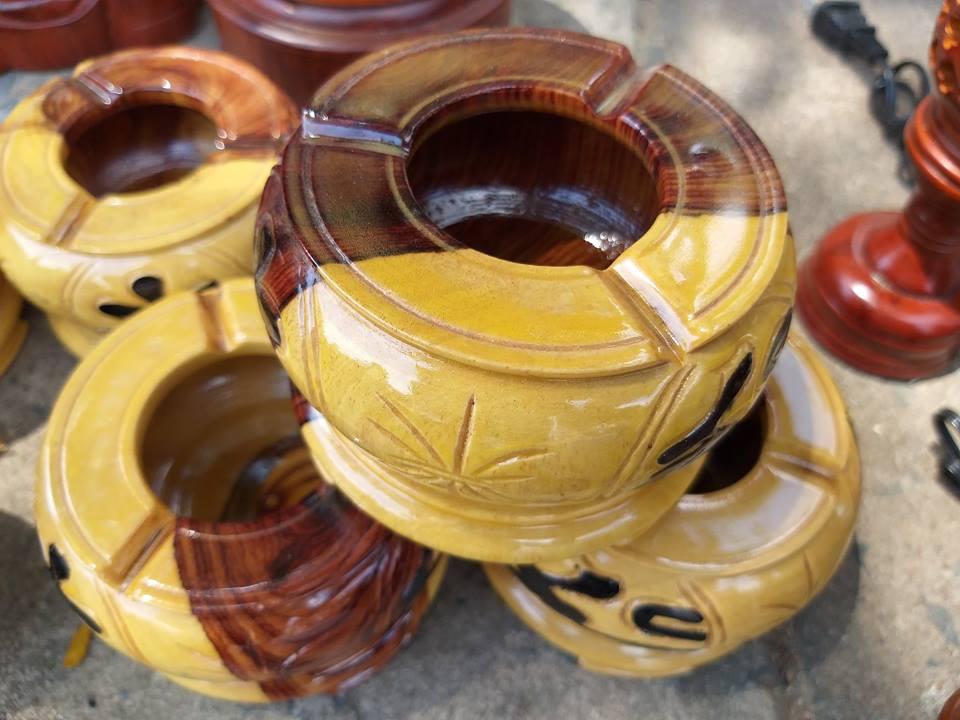 Gạt tàn gỗ Trắc