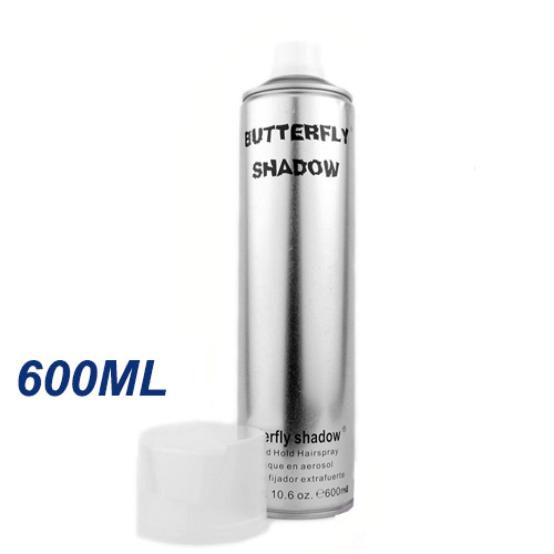 Gôm xịt tạo kiểu tóc Butterfly Shadow 600ml