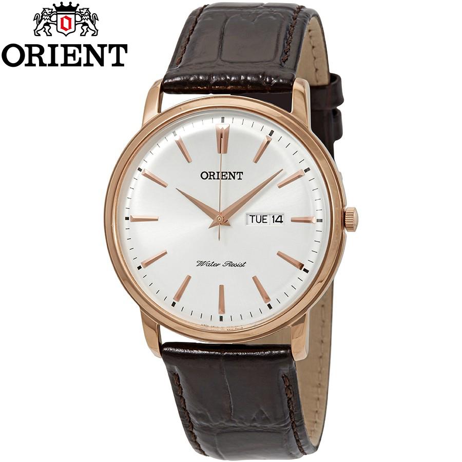 Đồng hồ nam dây da orient fug1r005w6