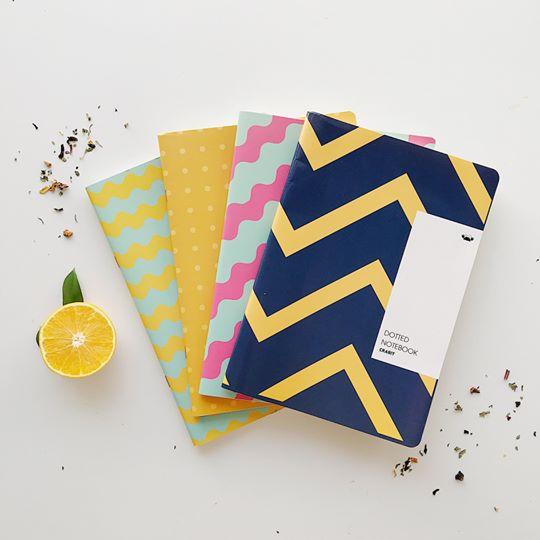 COMBO 6 VỞ DOT SẮC MÀU 120 TRANG - VỞ HỌC SINH