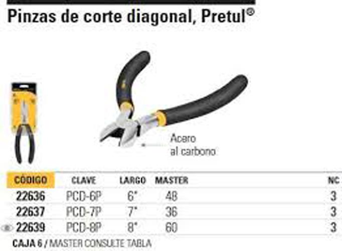 Kềm cắt 8in/200mm pretul - pcd-8p