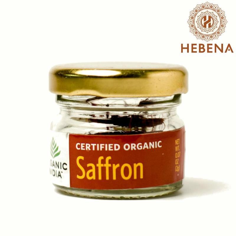 Nhụy hoa nghệ tây hữu cơ USDA Organic India Saffron - hebenastore nhập khẩu