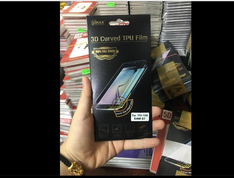 Miếng dán dẻo full màn Vmax cho Samsung S7