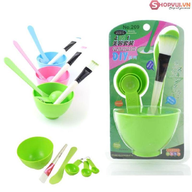 Bộ Dụng Cụ Trộn Mặt Nạ 4in1 ( màu ngẫu nhiên)