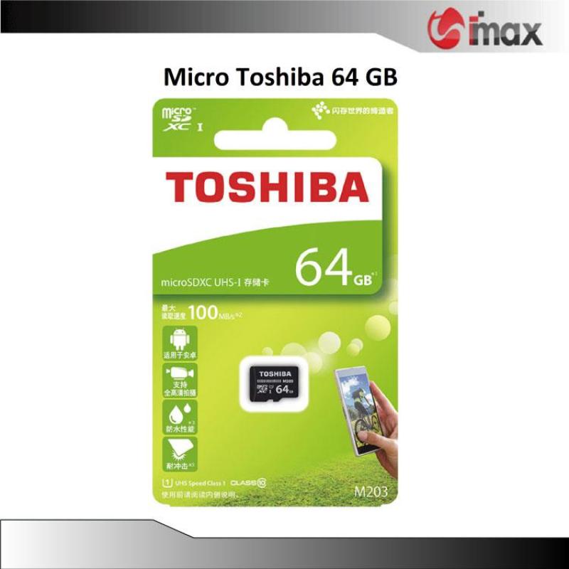 Thẻ nhớ Micro SDXC Toshiba 64 GB (100Mb/s)