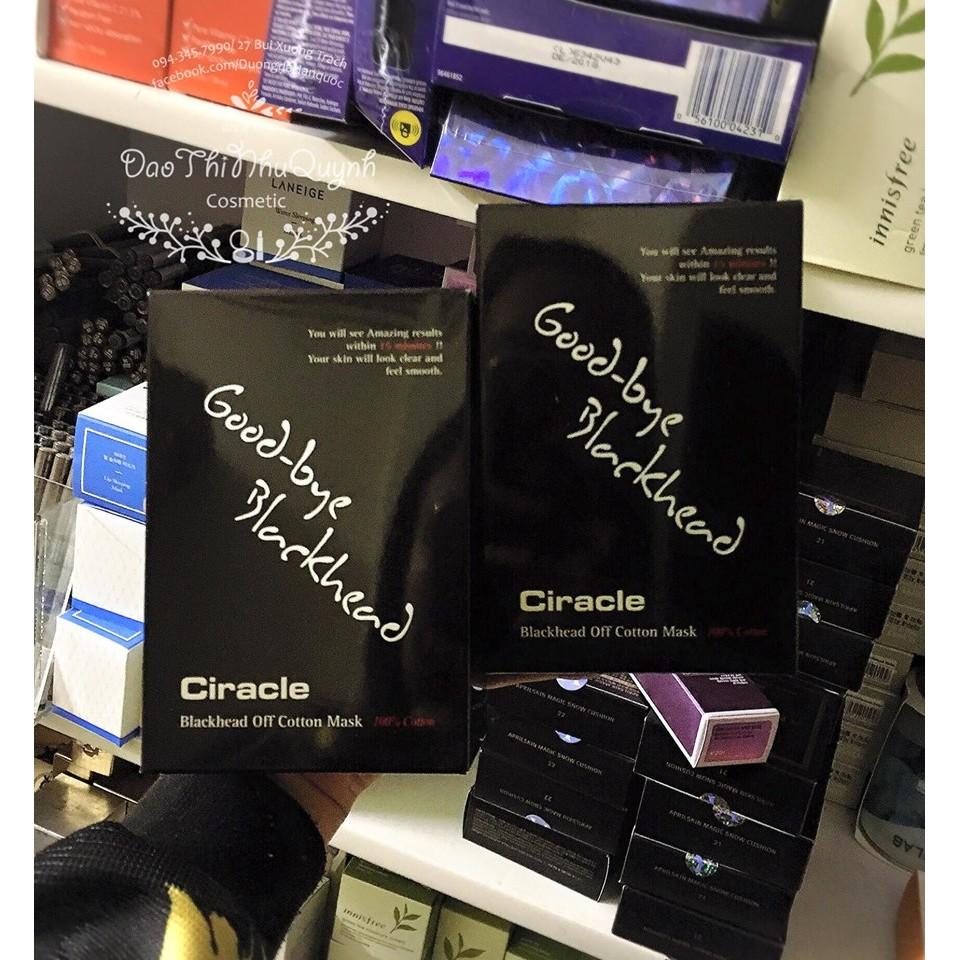 Miếng dán đẩy mụn good bye black head ciracle